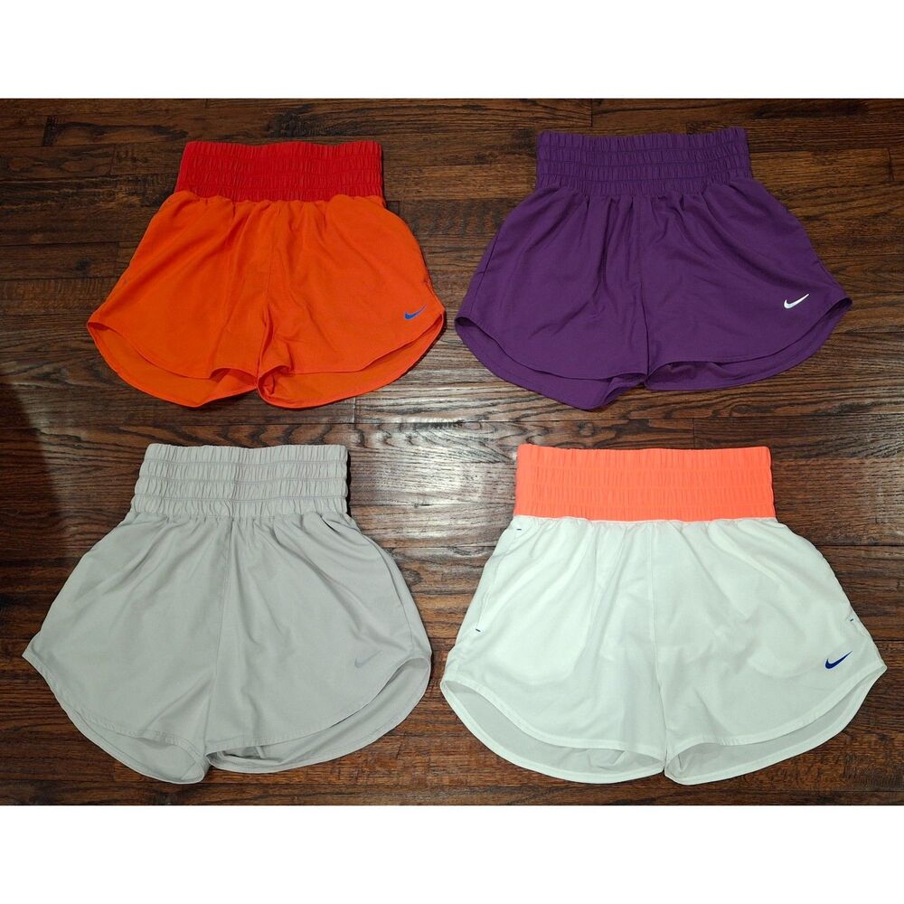 Nike Dri-Fit High-Waisted Lined Shorts Womens Small Set 4